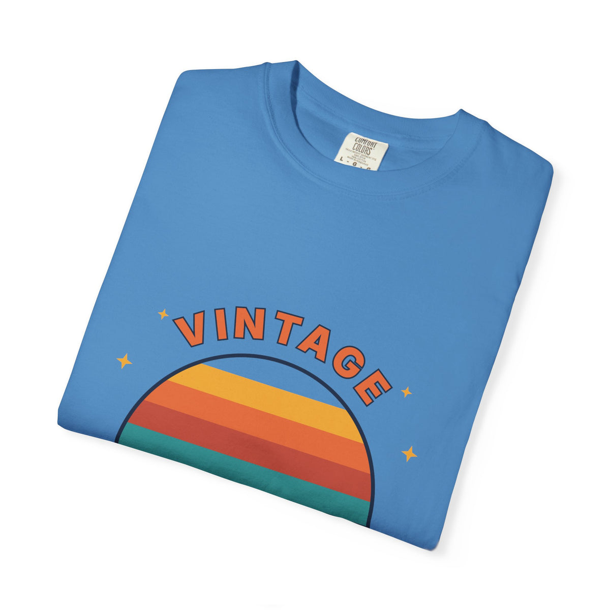 Vintage Vibes T-Shirt — Retro Sunset Graphic Tee