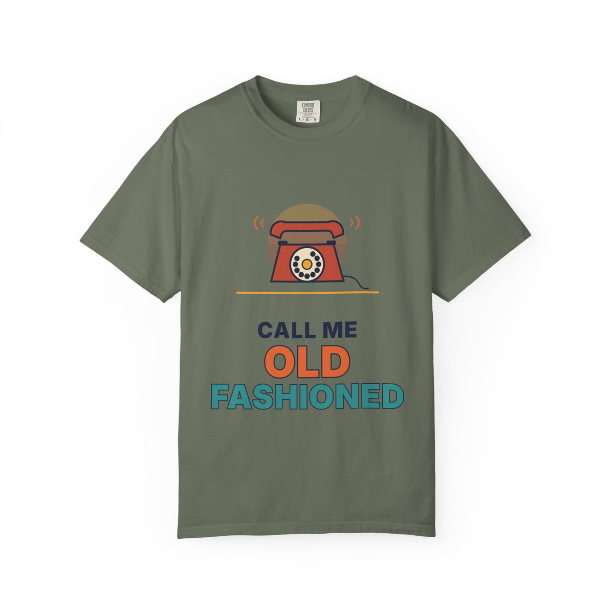 Call Me Old Fashioned T-Shirt — Retro Phone Vintage Humor Tee