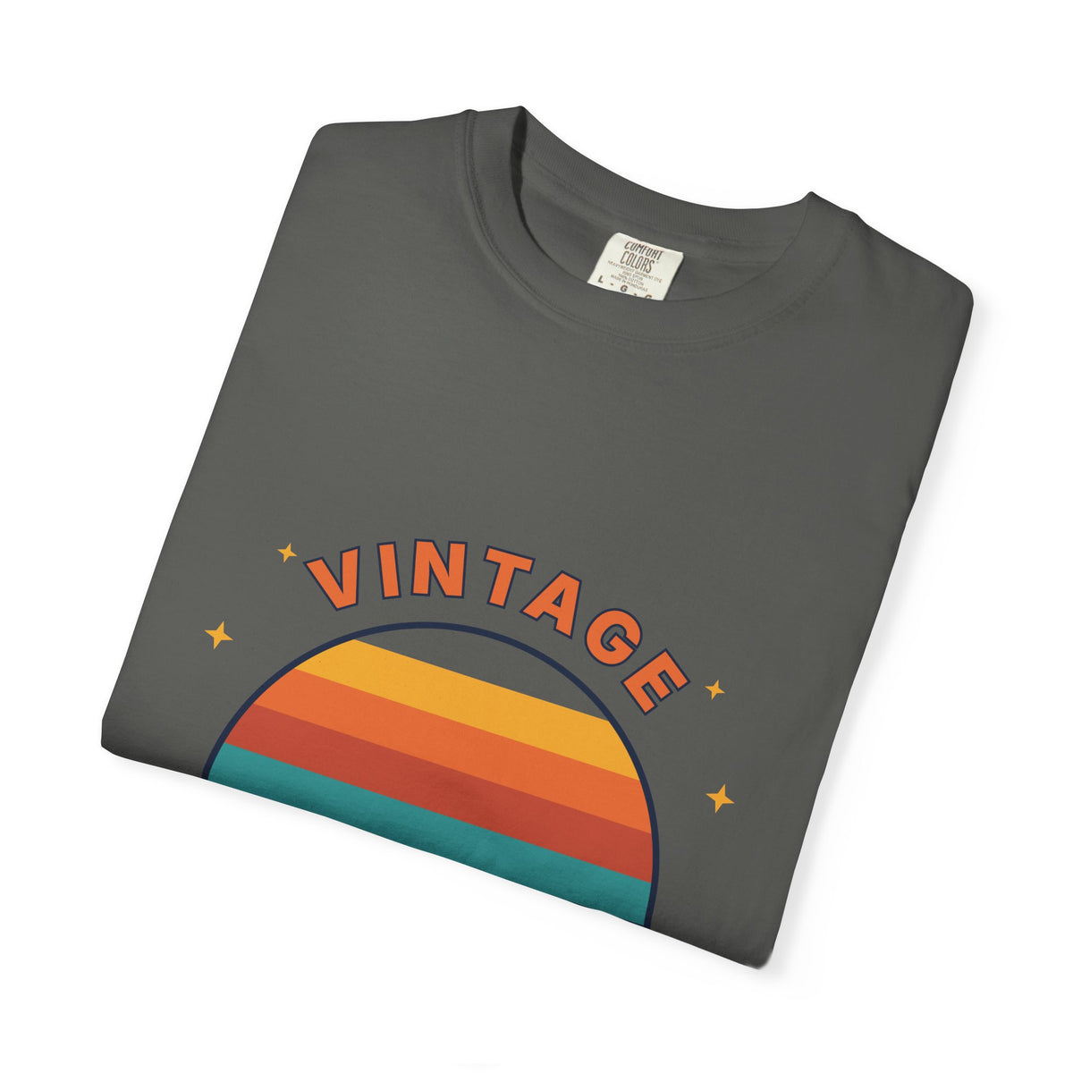 Vintage Vibes T-Shirt — Retro Sunset Graphic Tee