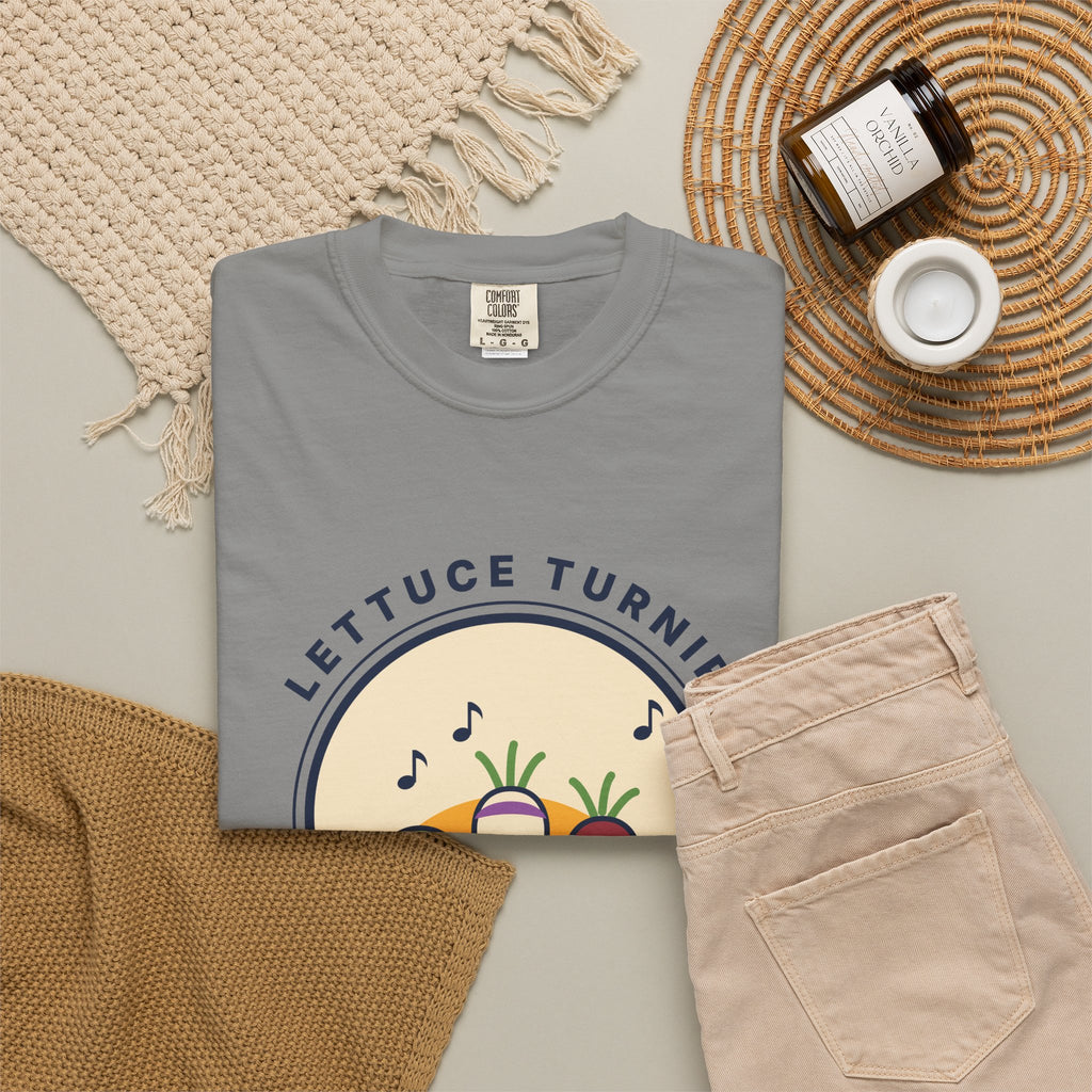 The Beet T-Shirt — Cute Veggie Band Graphic Tee (Lettuce Turnip)