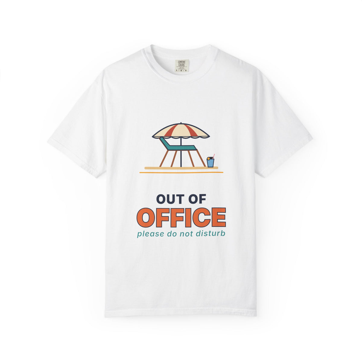 Out of Office Beach T-Shirt — "Please Do Not Disturb" Vacation Tee