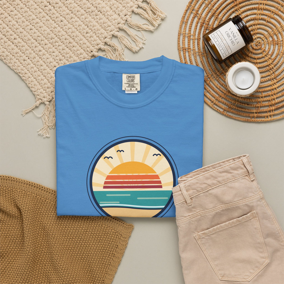 Sunrise Second Chance T-Shirt — Inspirational Beach Sunrise Graphic Tee