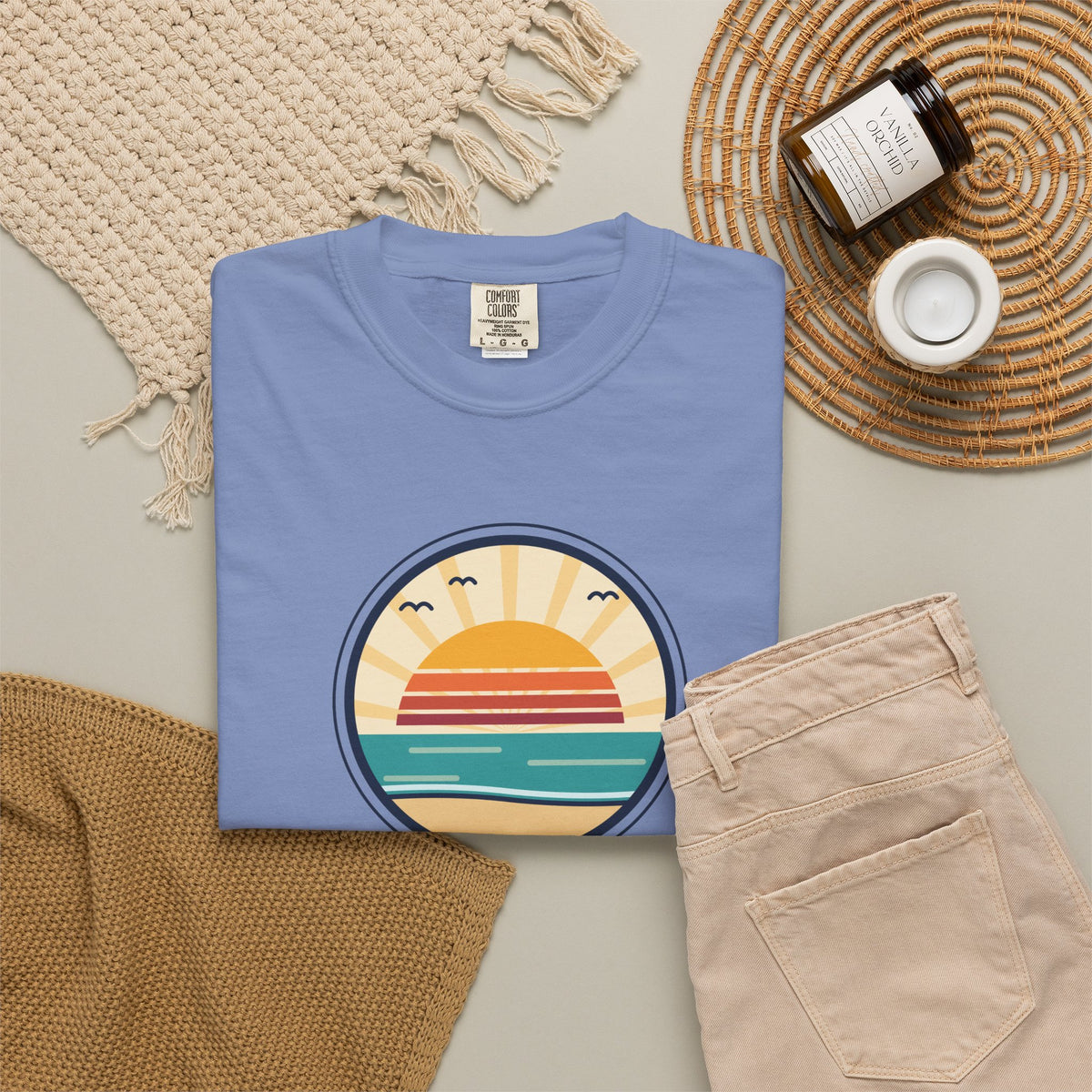 Sunrise Second Chance T-Shirt — Inspirational Beach Sunrise Graphic Tee