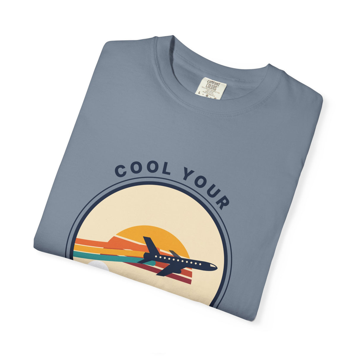 Cool Your Jets Vintage Airplane T-Shirt