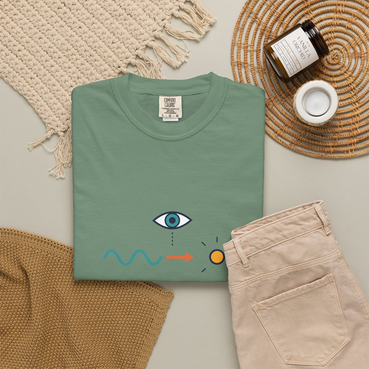 Quantum -Dyed T-shirt