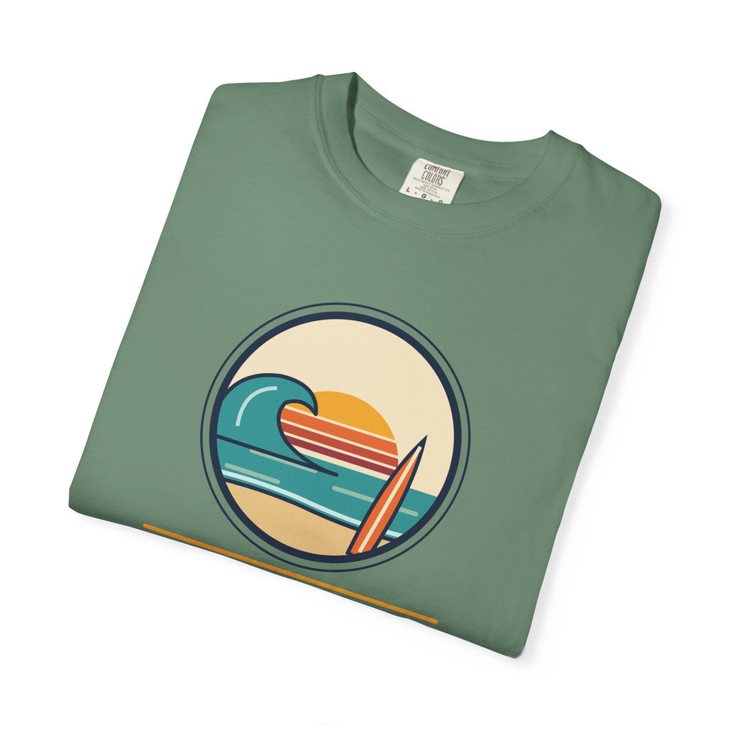 Ride the Waves T-Shirt — 'Ride the Waves, Life Sends You' Surf Graphic Tee