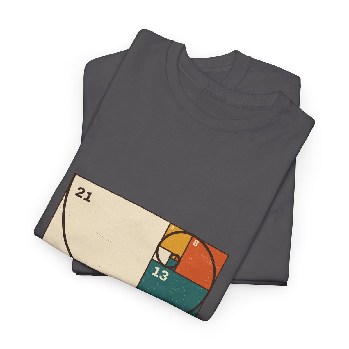 Golden Ratio T-Shirt — Fibonacci Spiral Math Graphic Tee