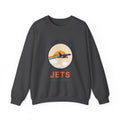 Jets Vintage Airplane Crewneck Sweatshirt – "Cool Your Jets" Retro Aviation Tee