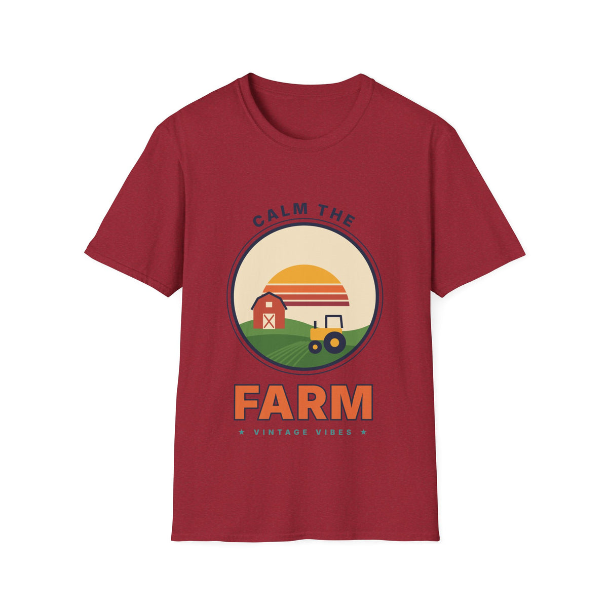 Calm the Farm Vintage Farm T-Shirt