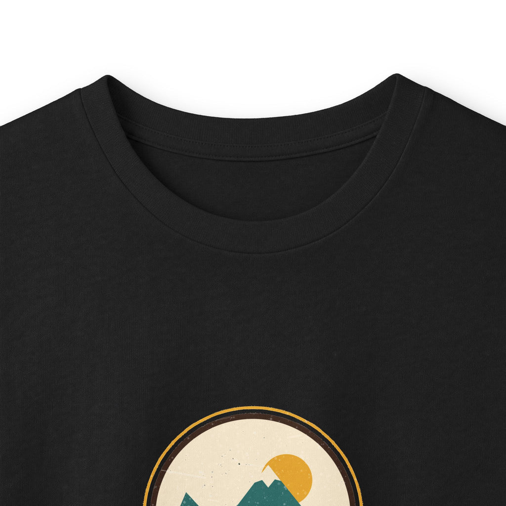 Stay Wild Mountain Long Sleeve Tee — Retro Outdoor Graphic”.