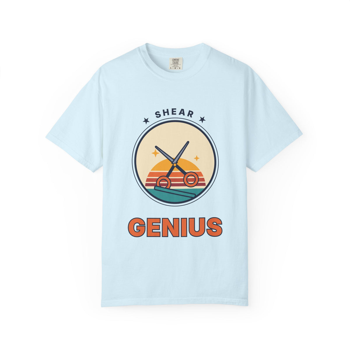 Hair Dressing Retro T-Shirt-Dyed T-shirt