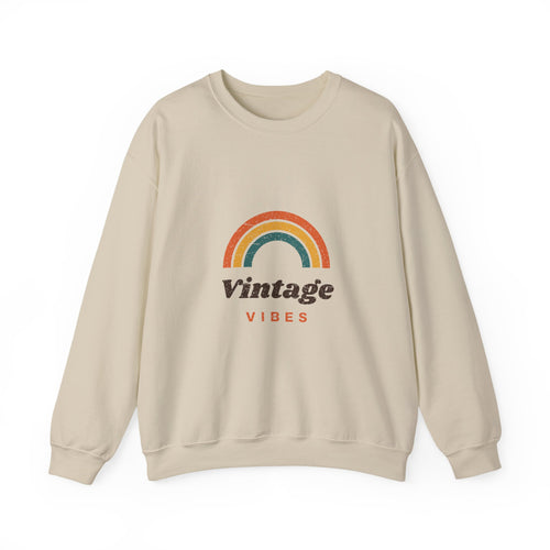 Vintage Vibes Rainbow Sweatshirt