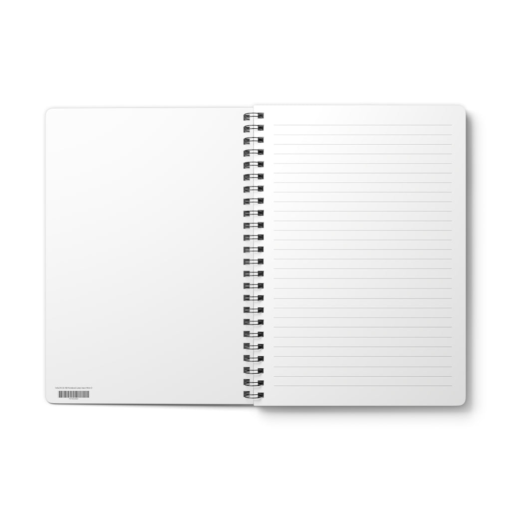 Meditation Journal — "Human Being Not Human Doing" A5 Wirobound Notebook
