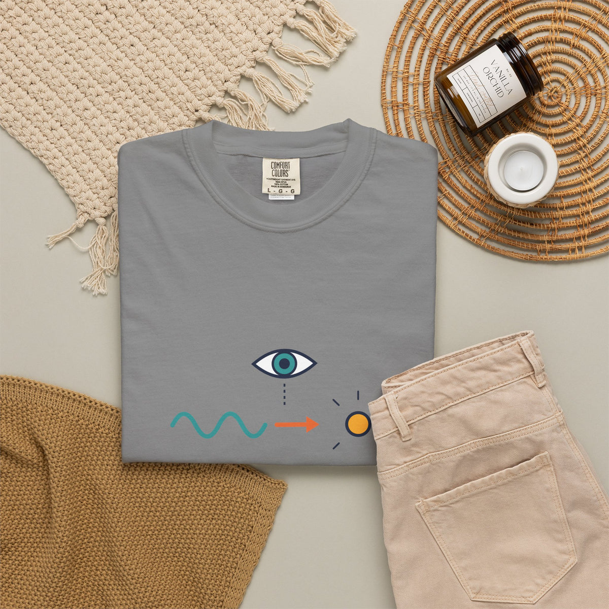Quantum -Dyed T-shirt