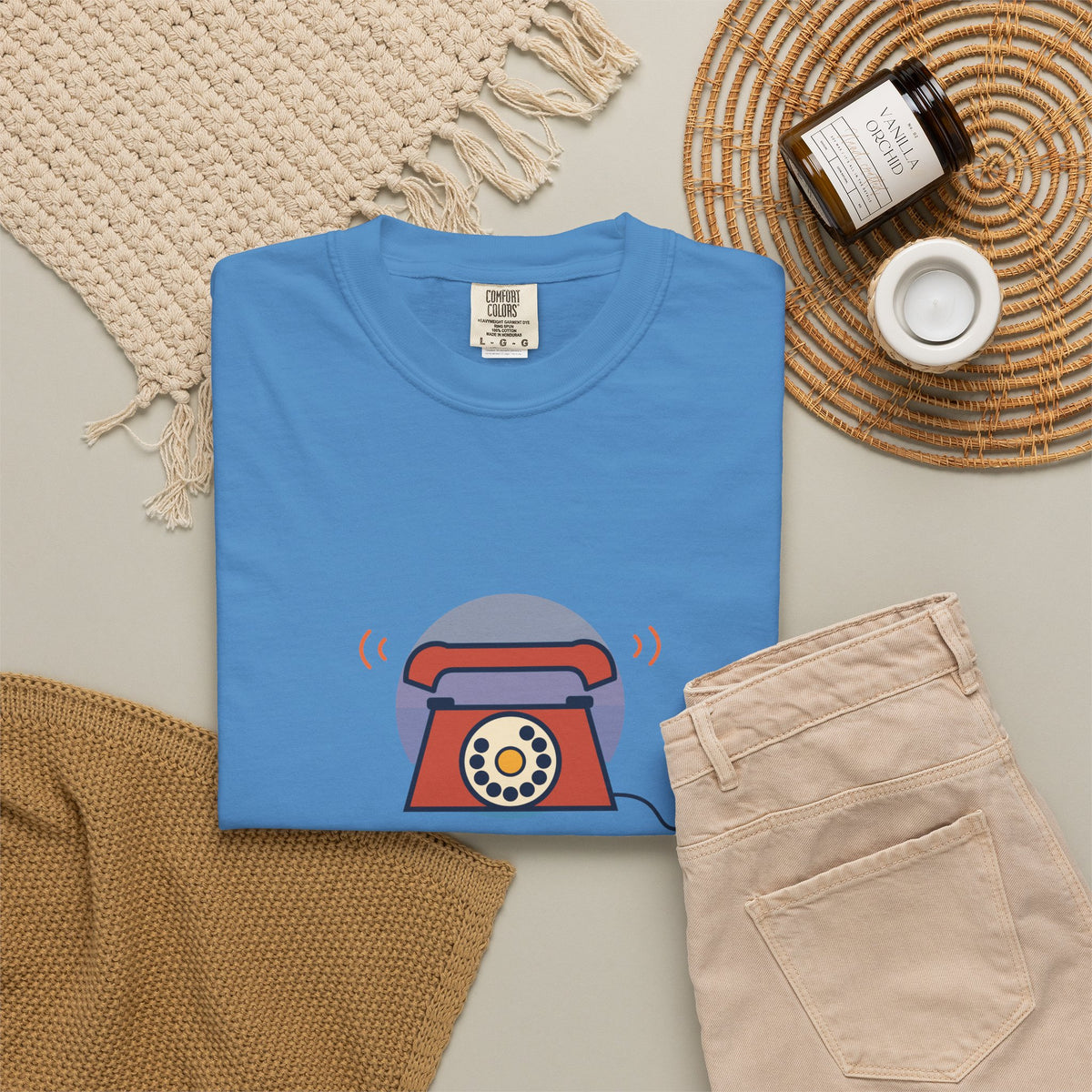 Call Me Old Fashioned T-Shirt — Retro Phone Vintage Humor Tee