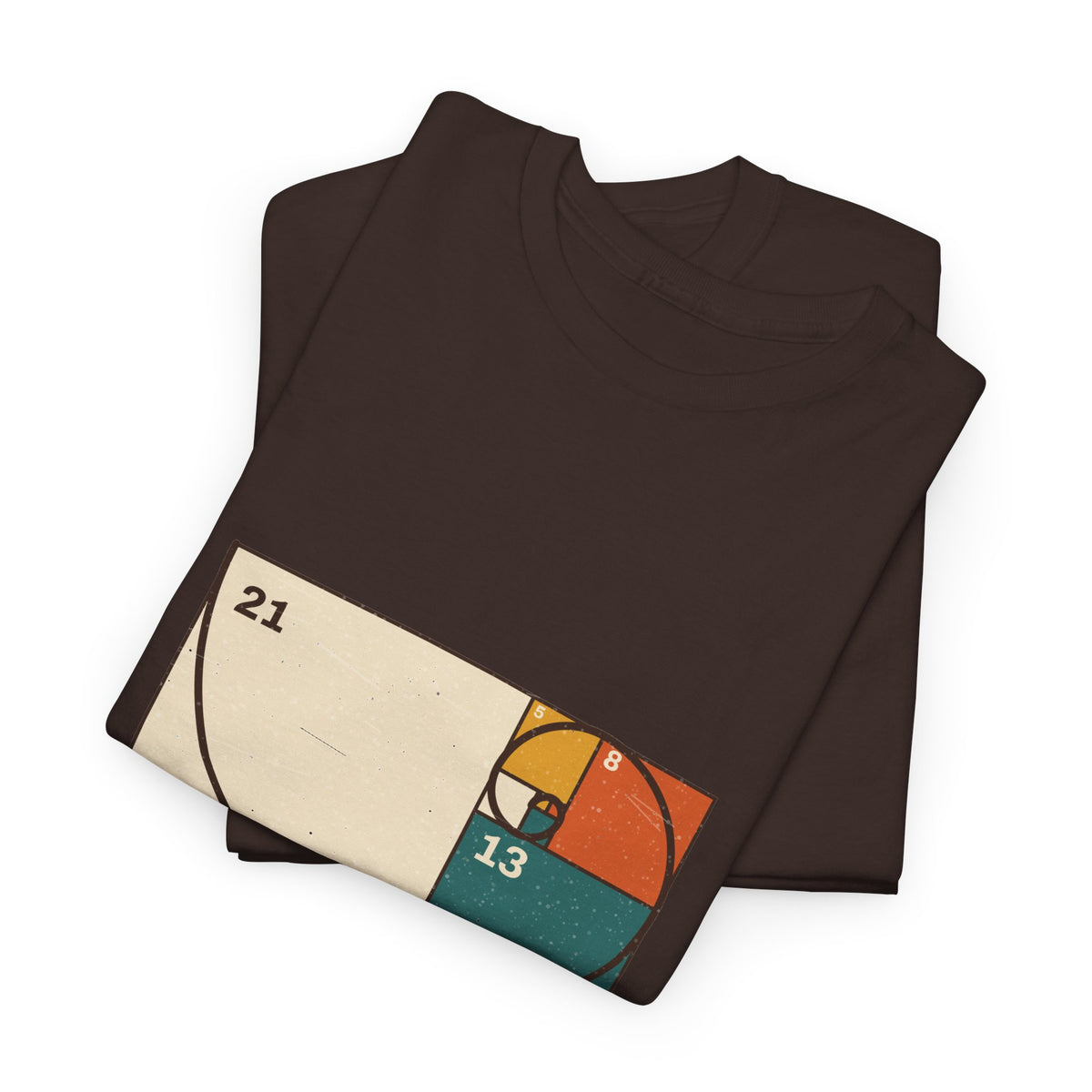 Golden Ratio T-Shirt — Fibonacci Spiral Math Graphic Tee