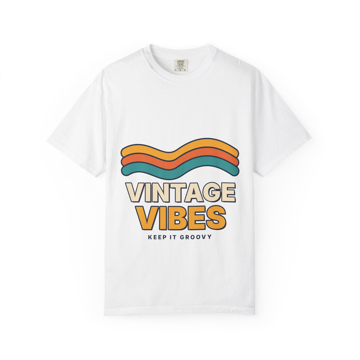 Vintage Vibes Retro Rainbow T-Shirt
