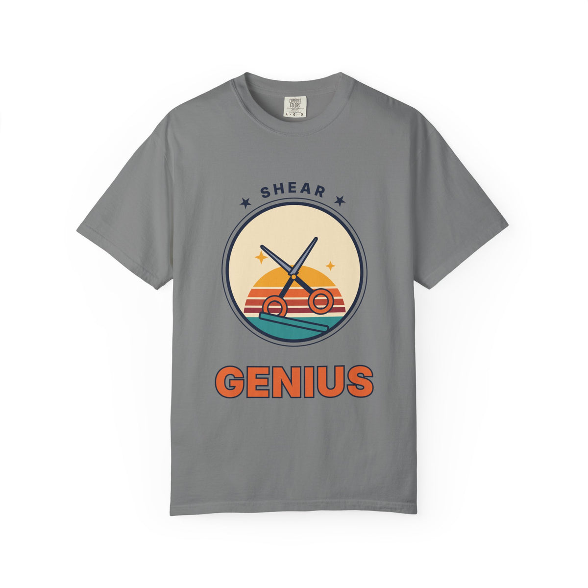 Hair Dressing Retro T-Shirt-Dyed T-shirt
