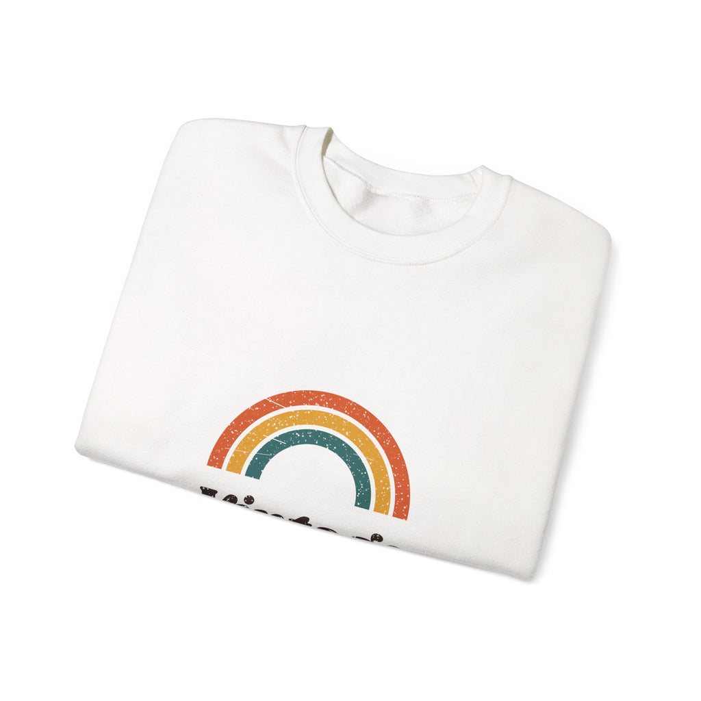 Vintage Vibes Rainbow Sweatshirt