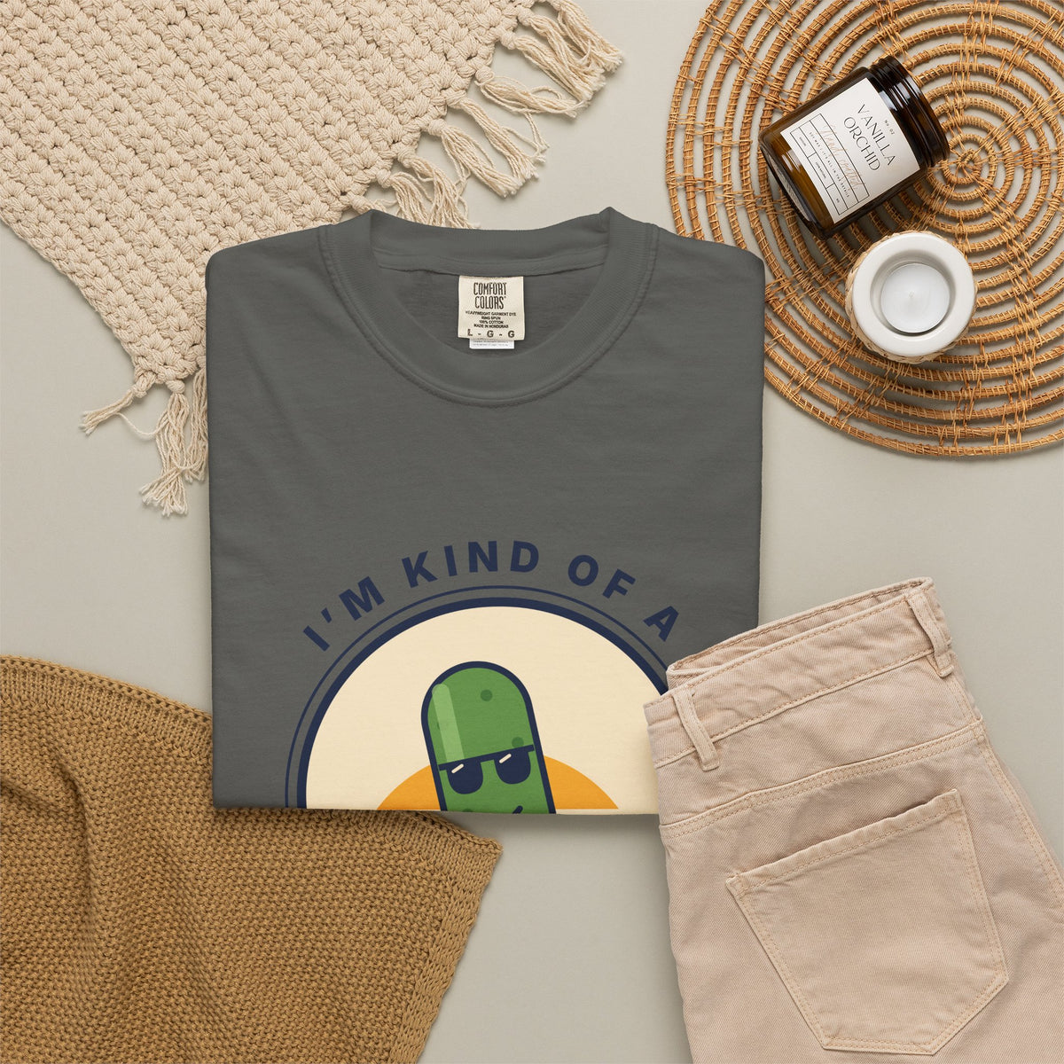Big Dill T-Shirt — "I'm Kind of a Big Dill" Funny Pickle Graphic Tee