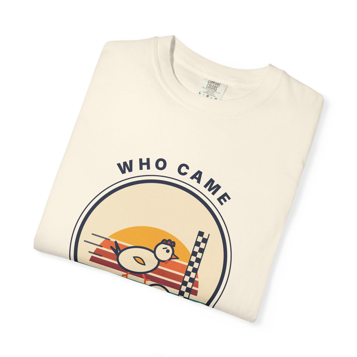 Who Came First? Funny Retro Racing T-Shirt