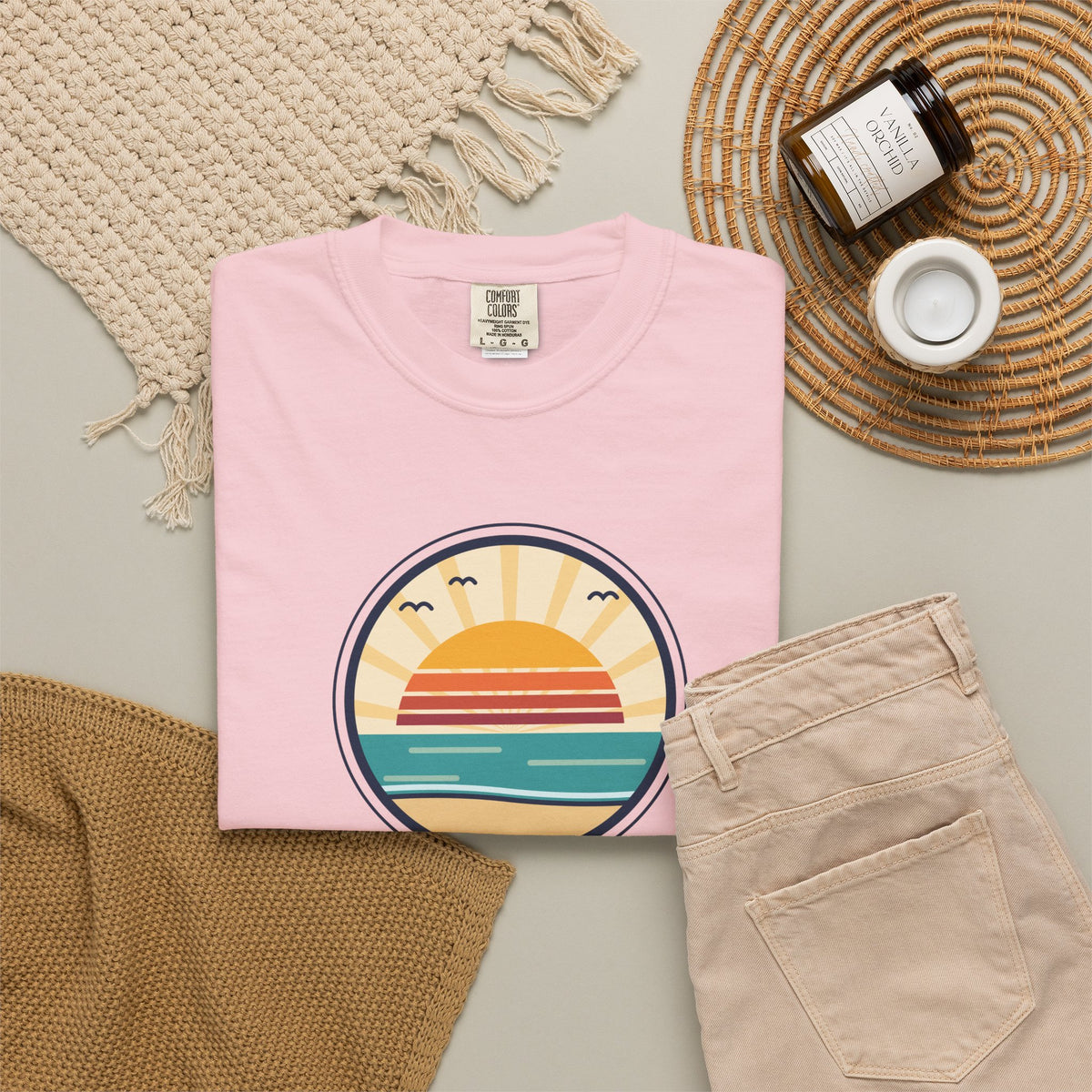Sunrise Second Chance T-Shirt — Inspirational Beach Sunrise Graphic Tee