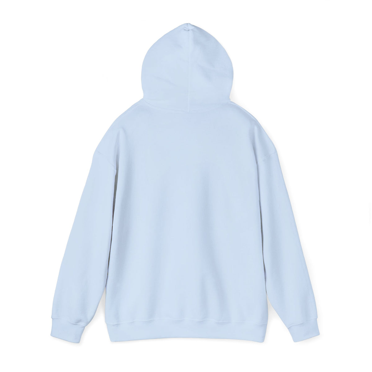 Hoodie — "Human Being, Not Human Doing" Retro Sunset Graphic