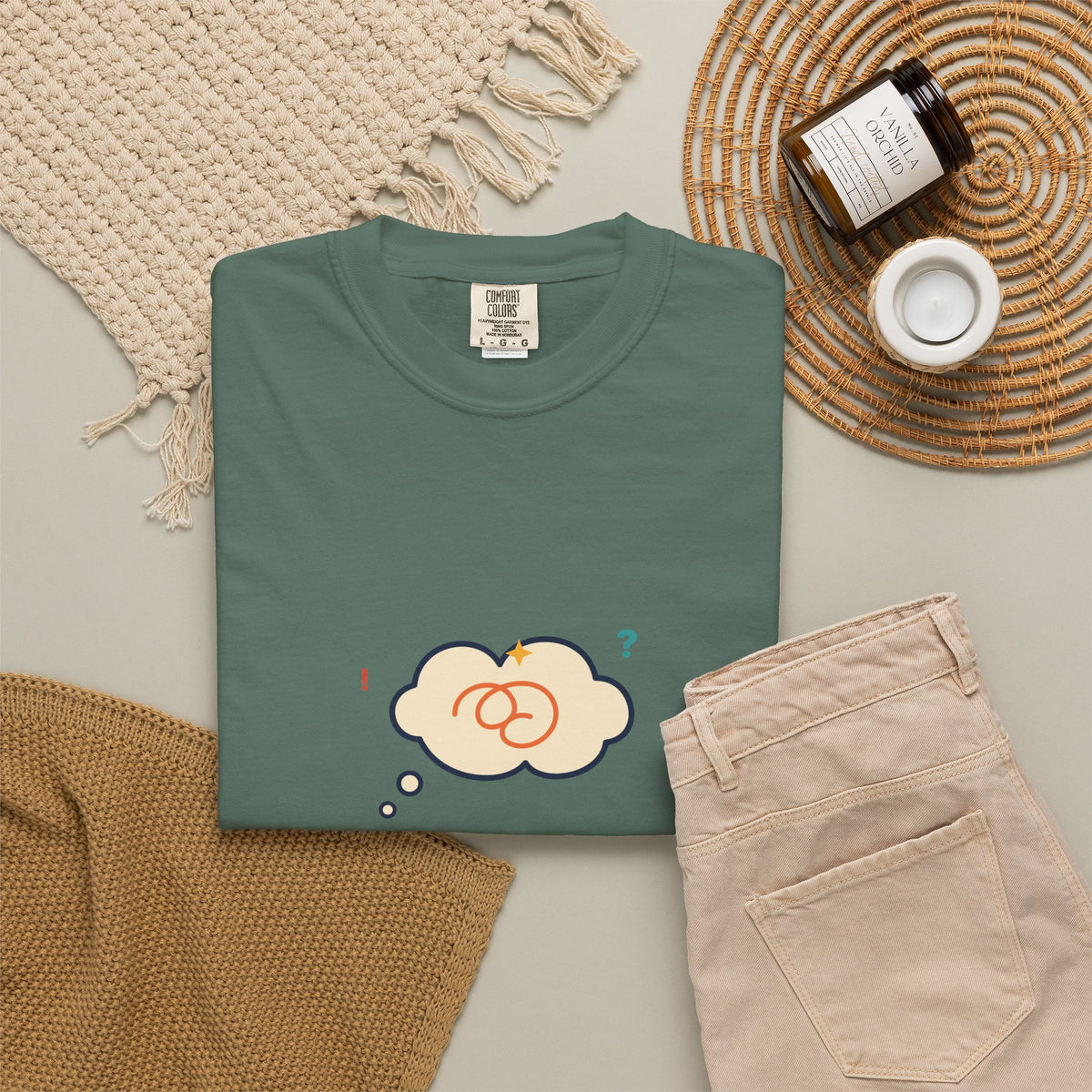 Overthought T-Shirt — "Veni, Vidi, Overthought" Funny Introvert Tee