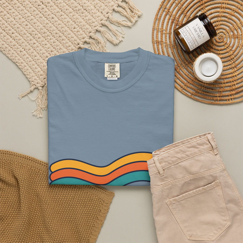 Vintage Vibes Retro Rainbow T-Shirt