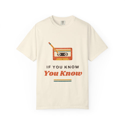 Retro Cassette 'If You Know, You Know' T-Shirt