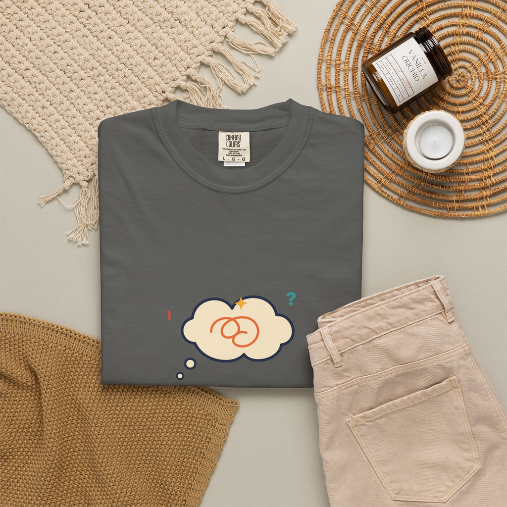 Overthought T-Shirt — "Veni, Vidi, Overthought" Funny Introvert Tee