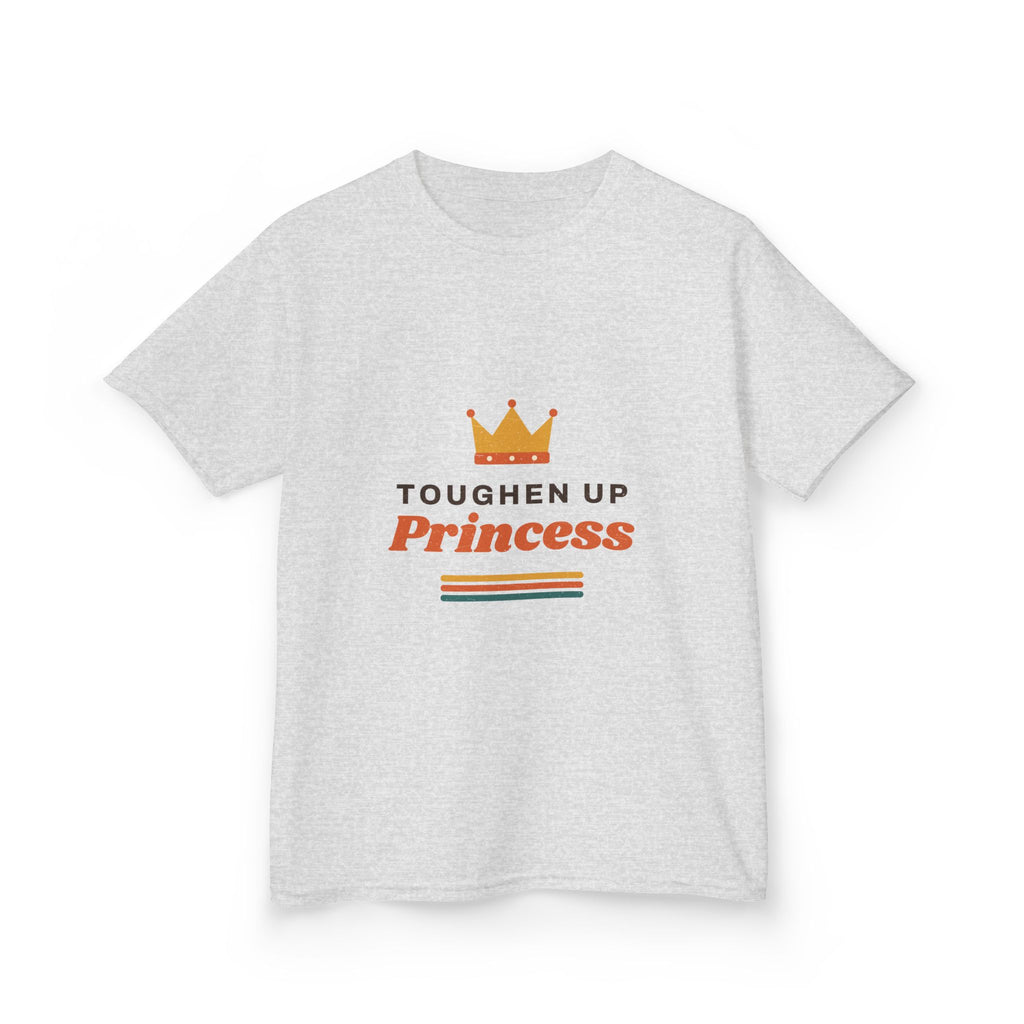 Kids T-Shirt — "Toughen Up Princess" Crown Graphic