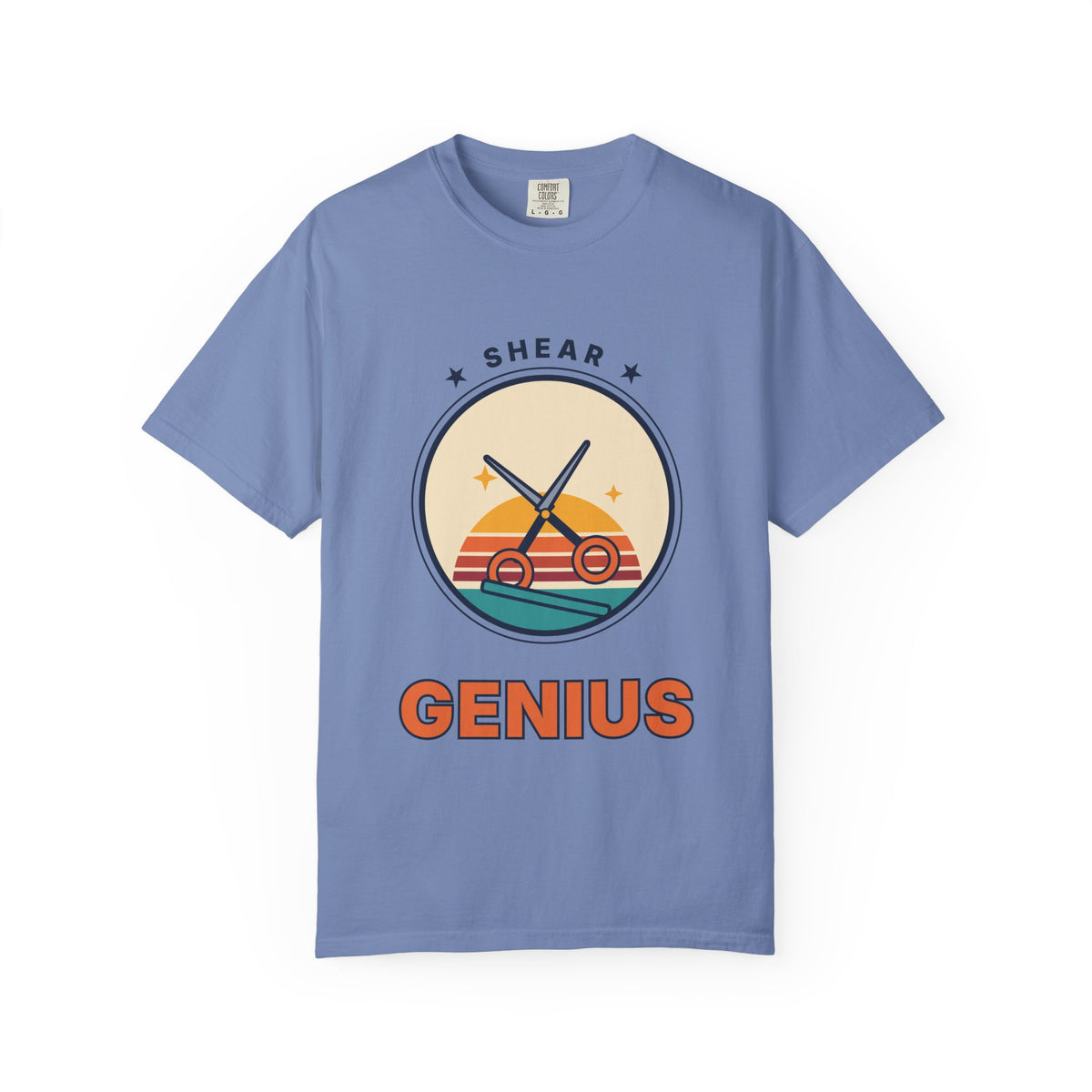 Hair Dressing Retro T-Shirt-Dyed T-shirt