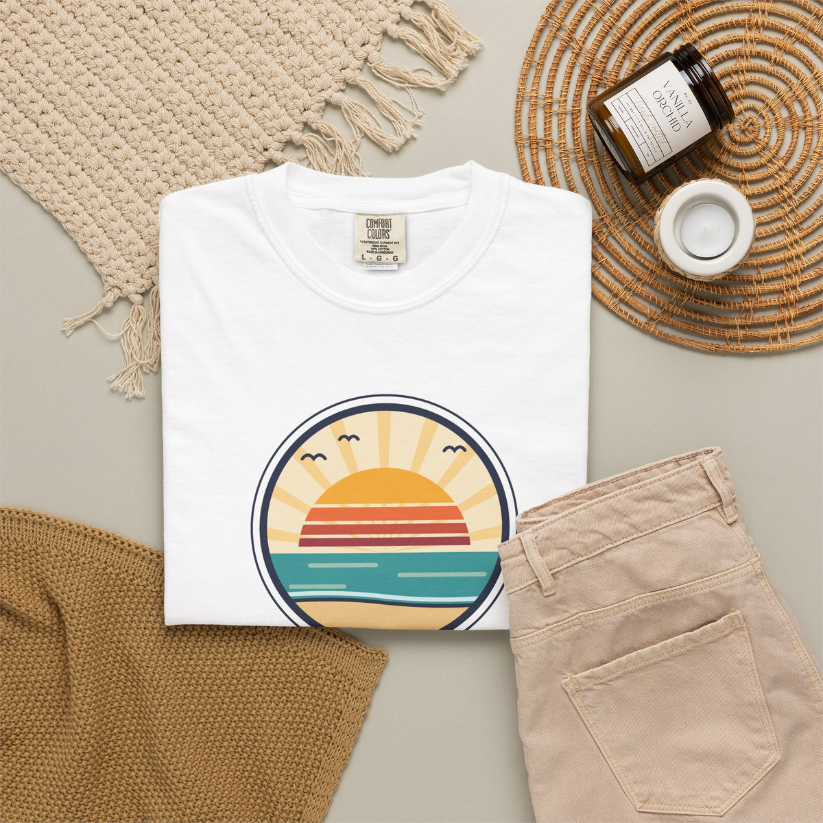 Sunrise Second Chance T-Shirt — Inspirational Beach Sunrise Graphic Tee