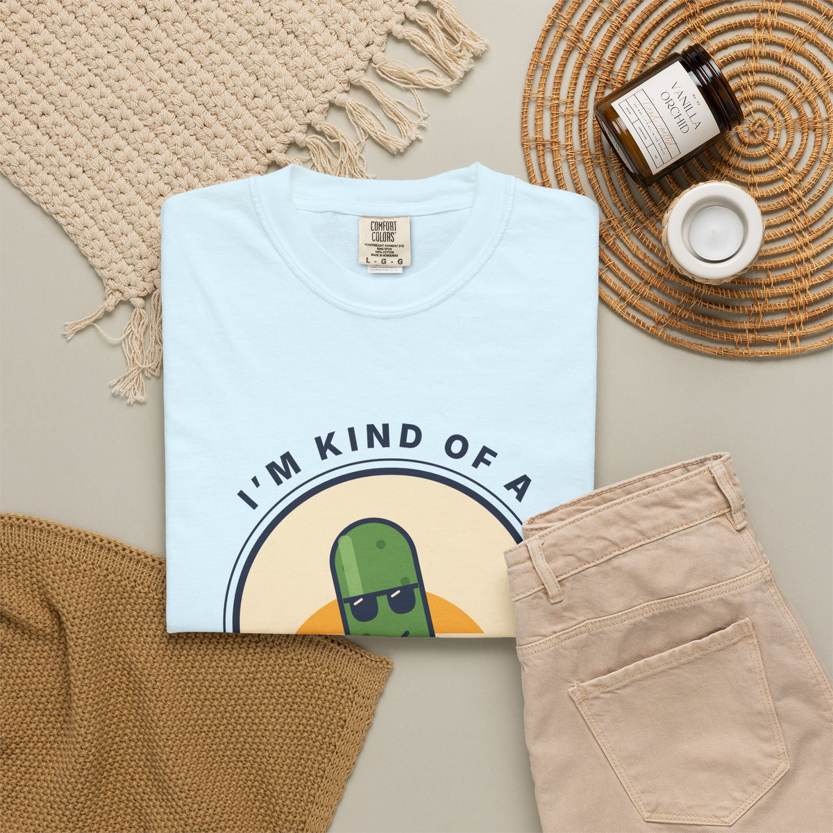Big Dill T-Shirt — "I'm Kind of a Big Dill" Funny Pickle Graphic Tee