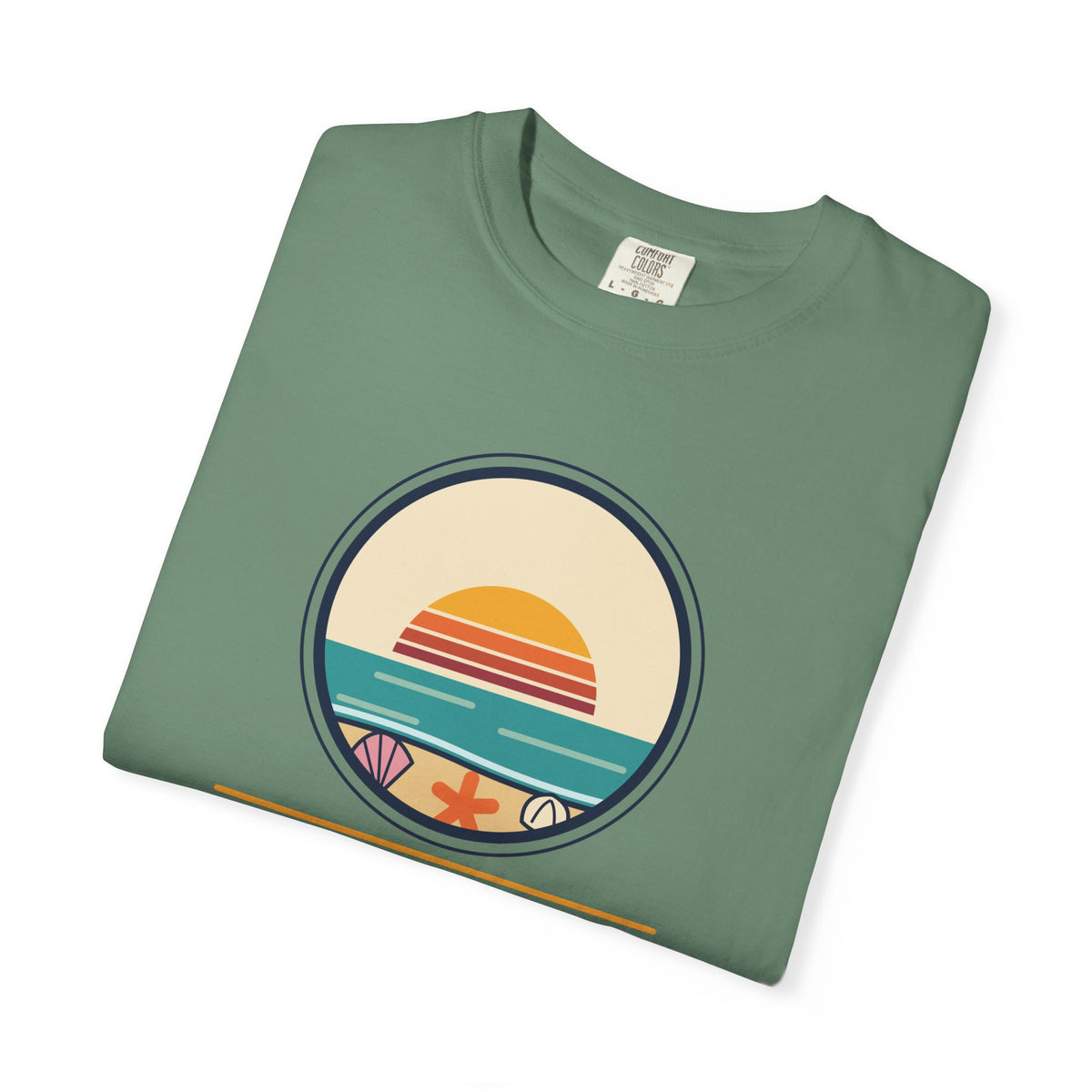 Collect Moments Not Things T-Shirt — Retro Sunset Travel Tee
