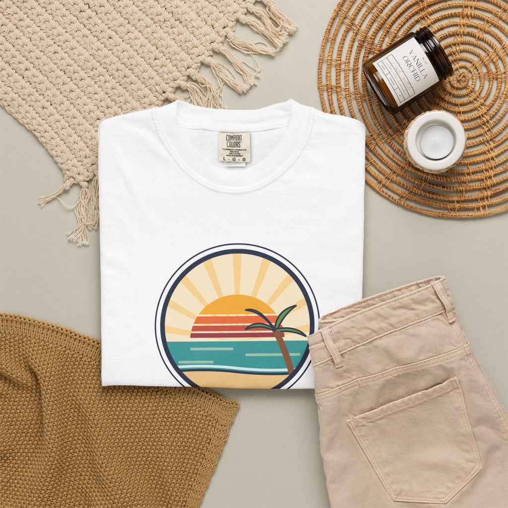 Rise Anyway T‑Shirt — Retro Sunrise Motivational Tee