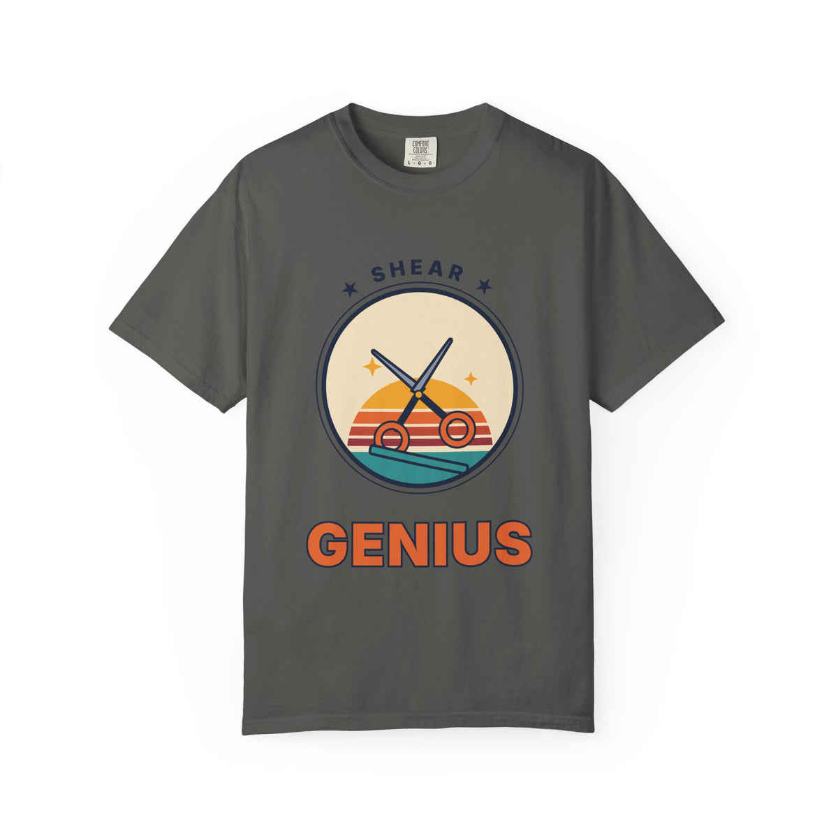 Hair Dressing Retro T-Shirt-Dyed T-shirt