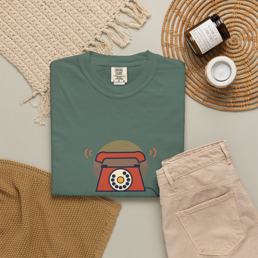 Call Me Old Fashioned T-Shirt — Retro Phone Vintage Humor Tee